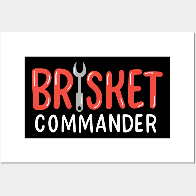 Brisket Commander Wall Art by maxcode